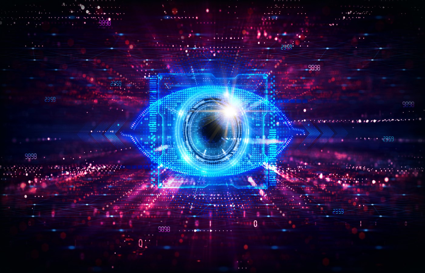 Computer vision, an eye and technology