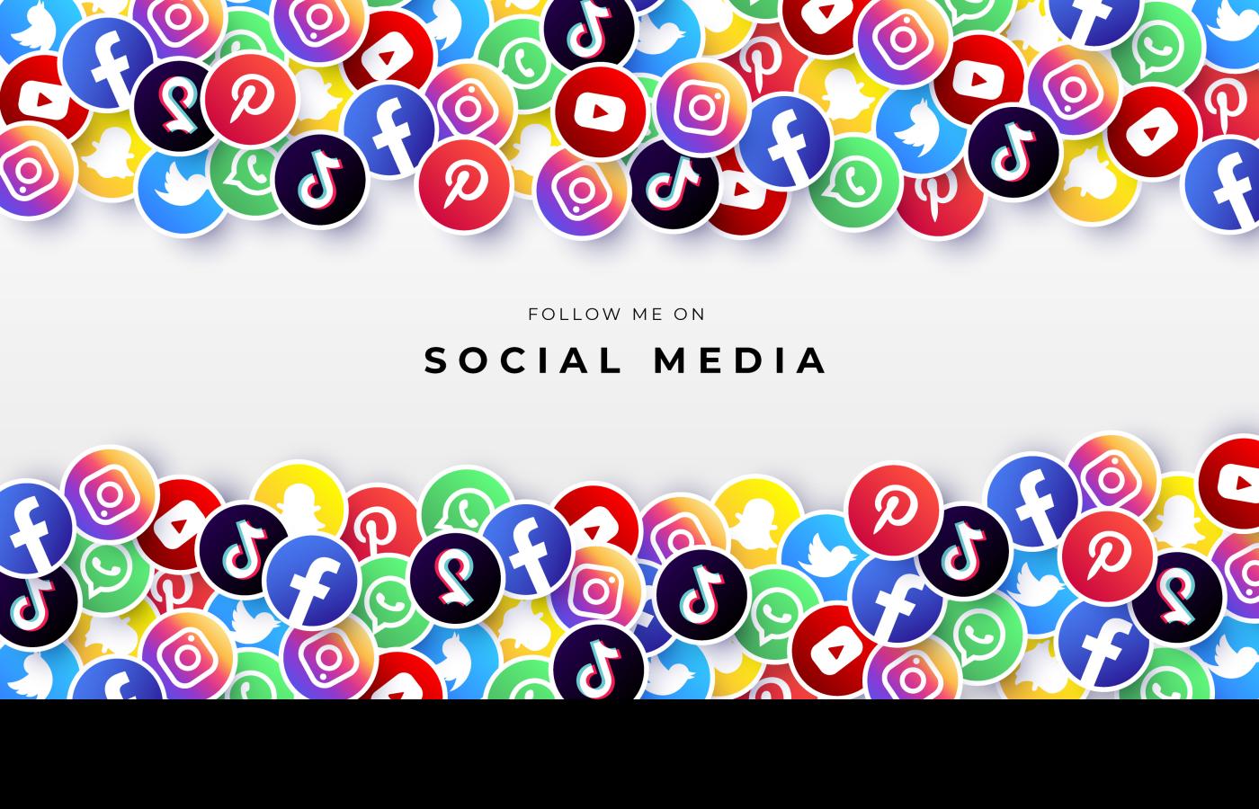 Follow me on Social Media