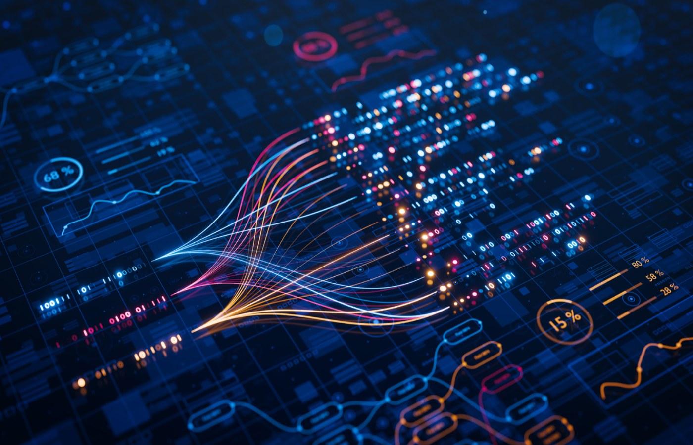 Machine manages data 