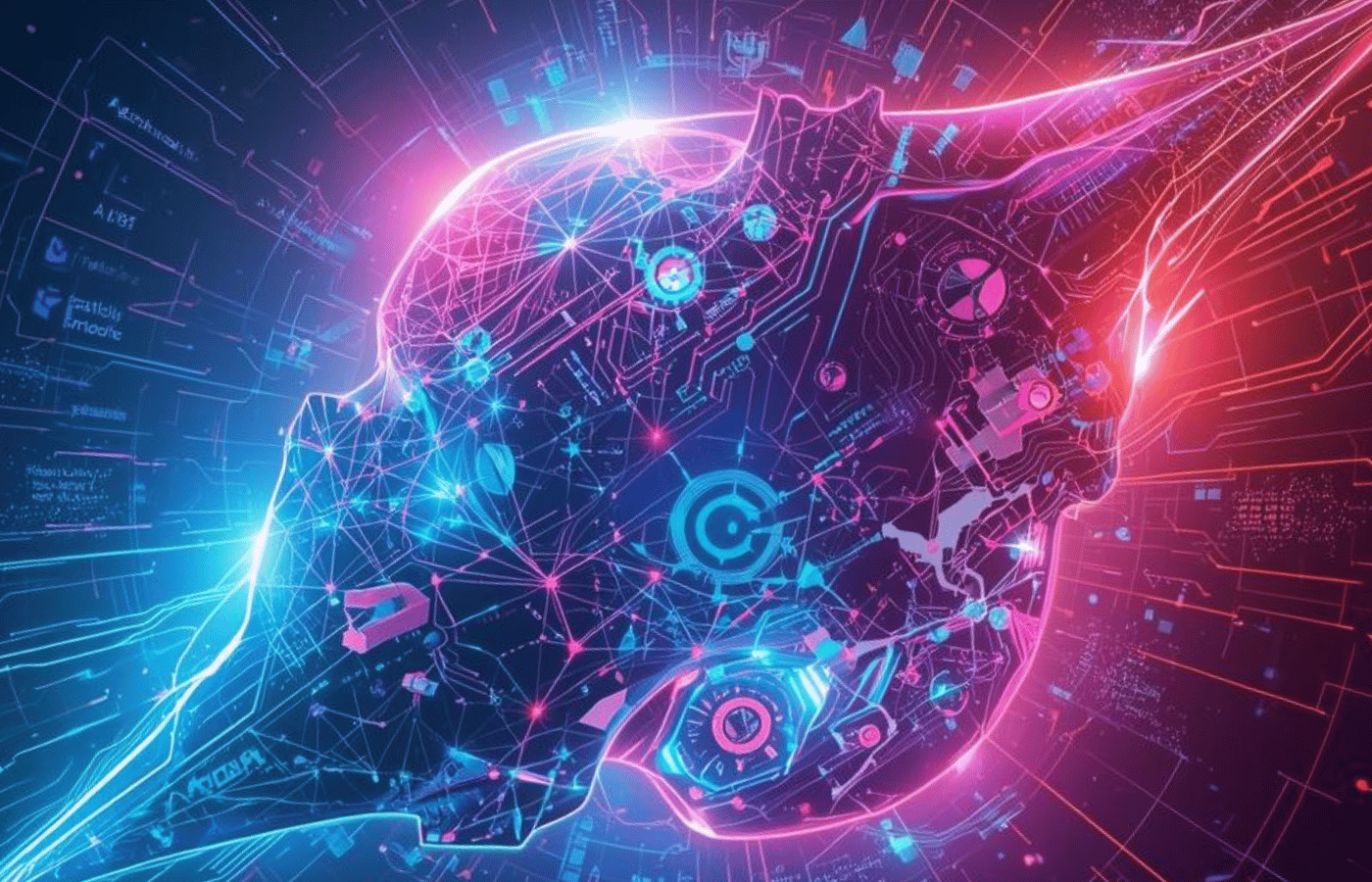 Abstract image demonstrating supercharging the tools you use with AI