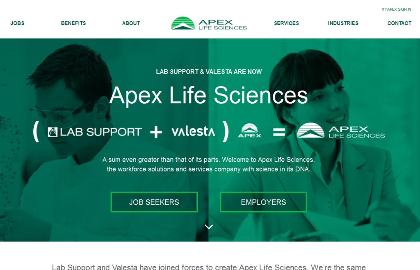 Apex Life Sciences - Home Page