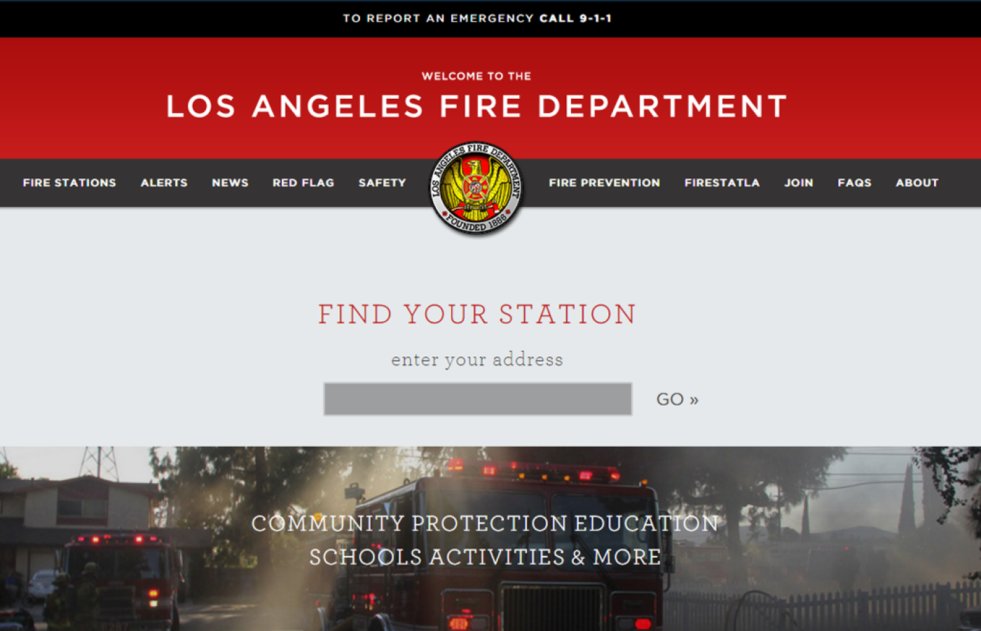 Los Angeles Fire Department - Find Your Station