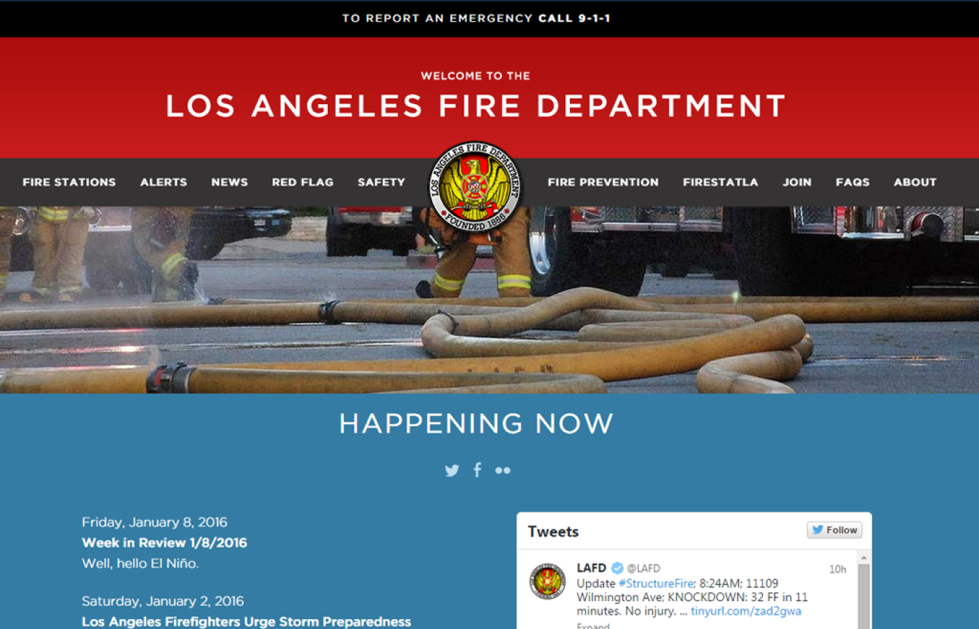 Los Angeles Fire Department - Current