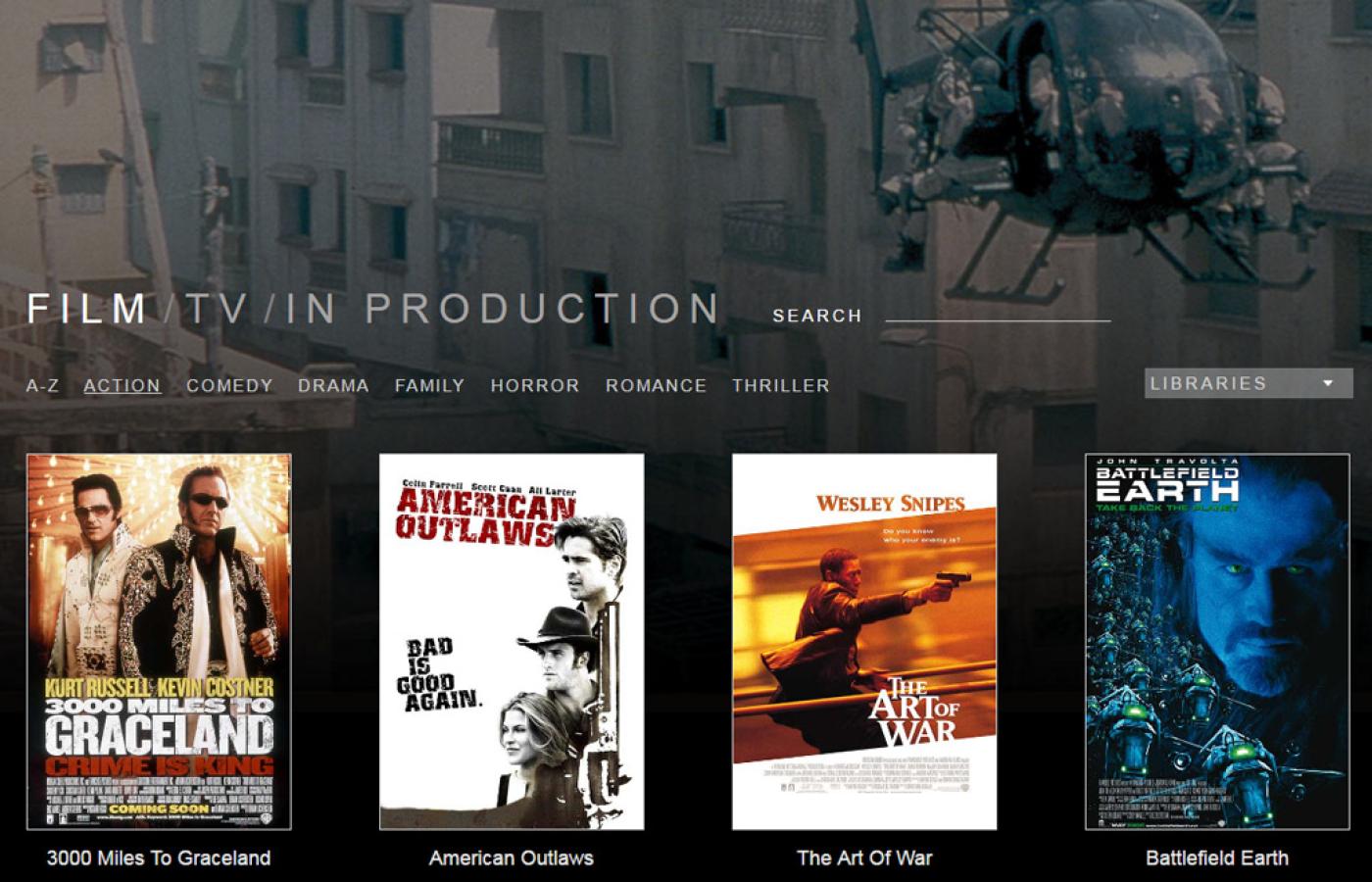 Revolution Studios - Digital Library