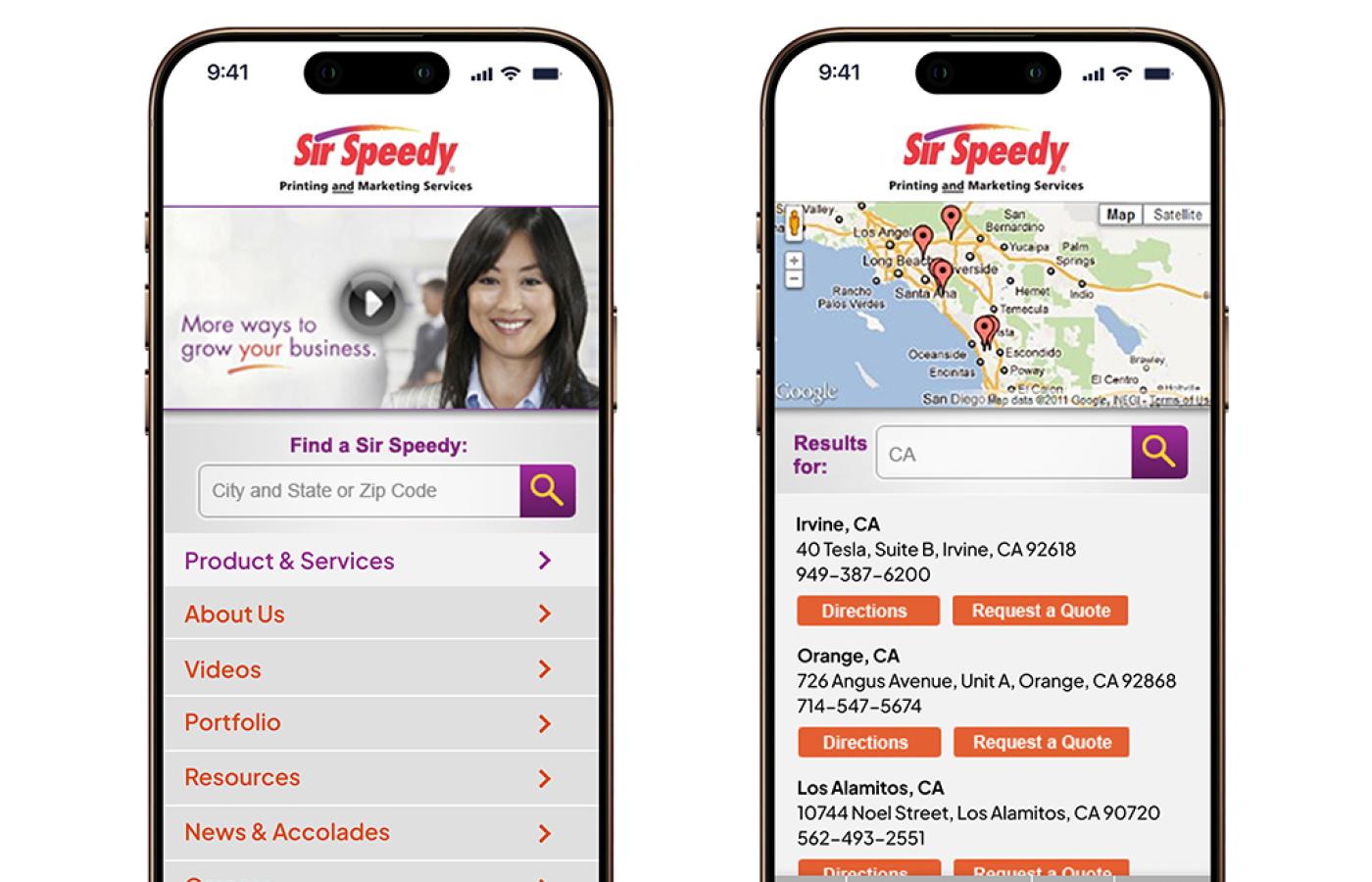 Sir Speedy - Mobile Screens