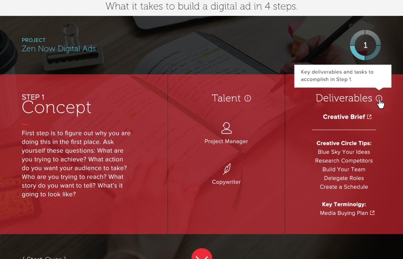 Life Cycle tutorial page