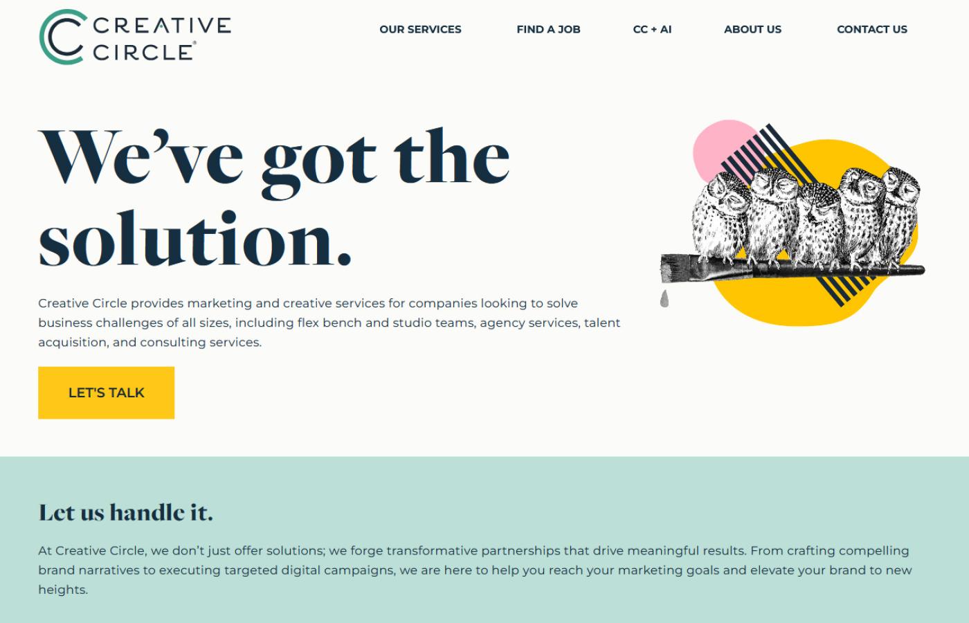Creative Circle's Home Page