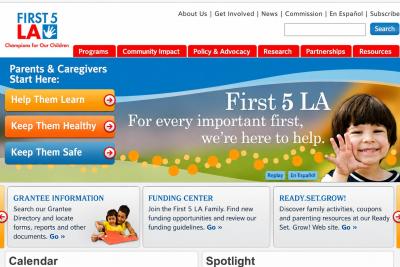 First 5 LA Home Page