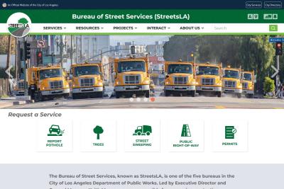 Streets LA Home Page